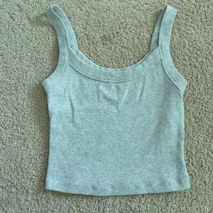 Abercrombie & Fitch Light Gray tank top